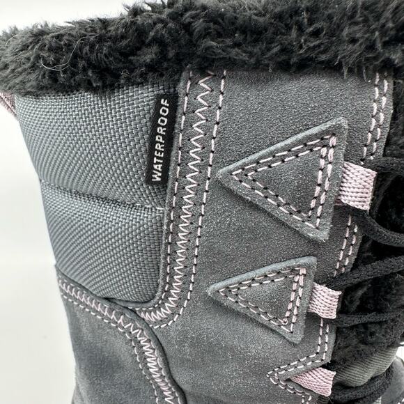 The North Face Youth Shellista Lace III Winter Boots Big Kids Size US1 UK13 EU32 - Picture 3 of 12